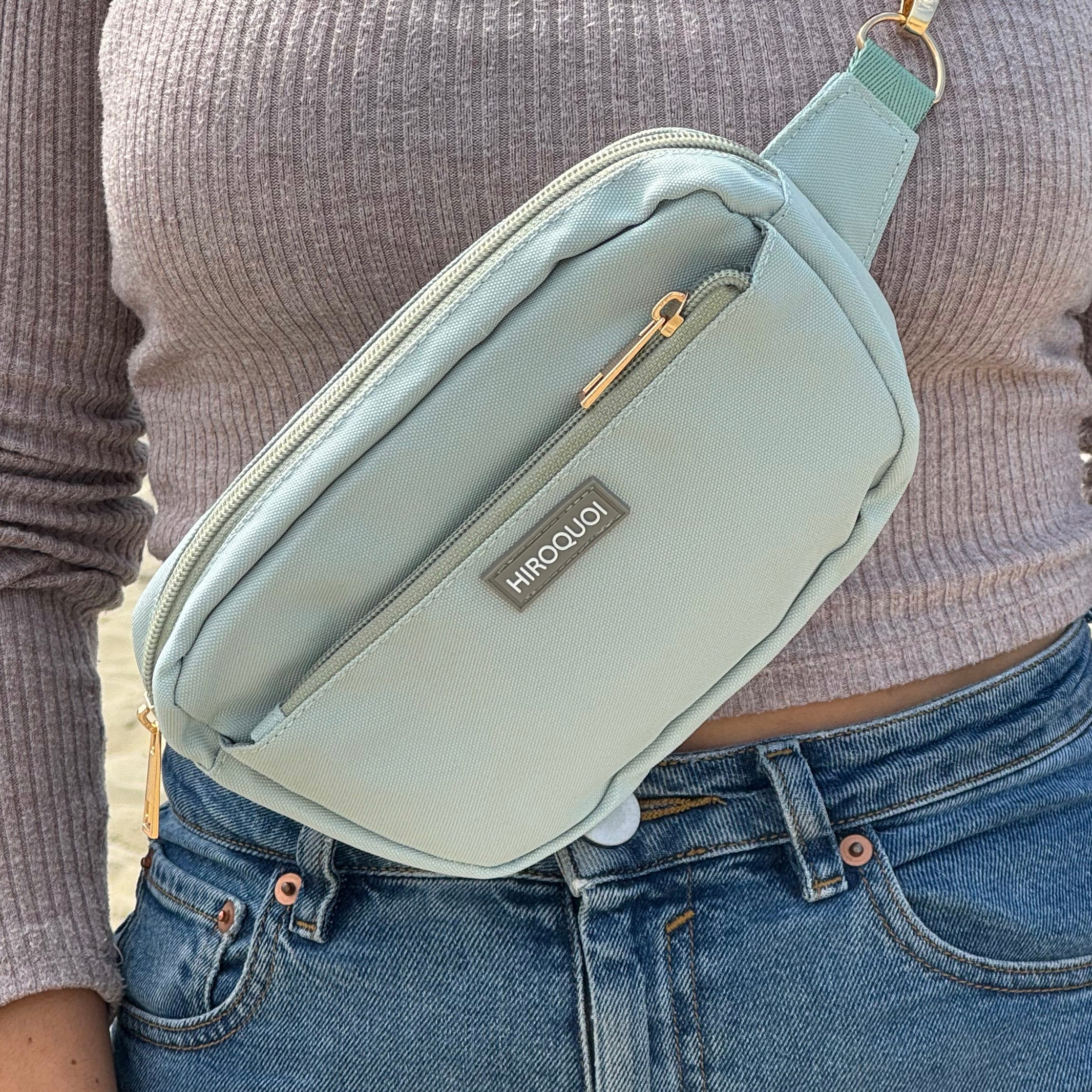 Sac banane VERT D'EAU