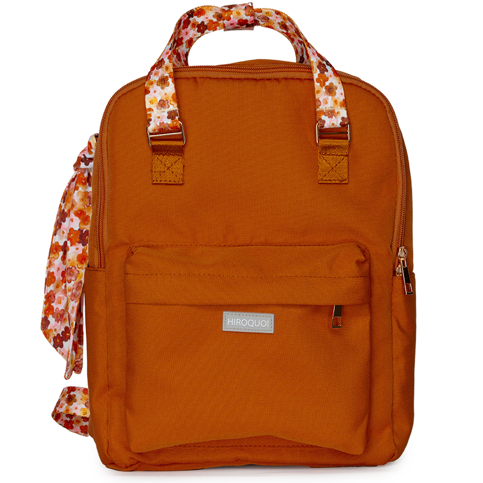 Sac à dos terracotta (motif au choix)