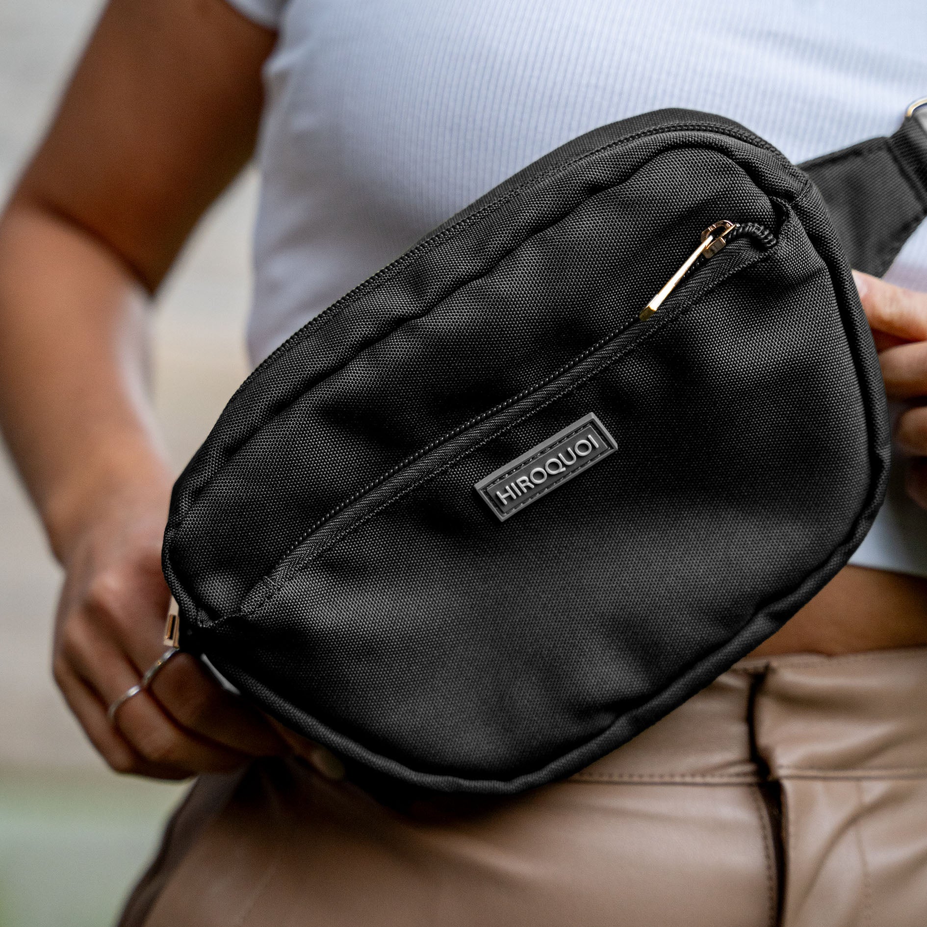 Sac banane NOIR