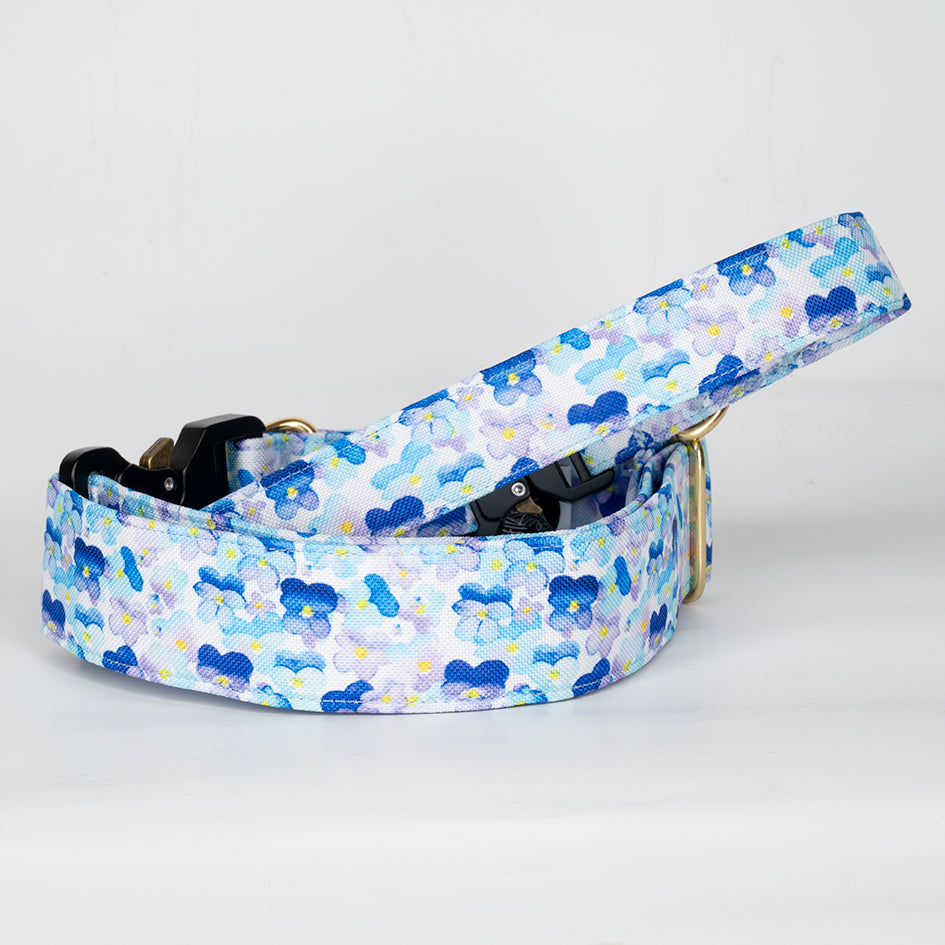 Collier FLORA BLEU