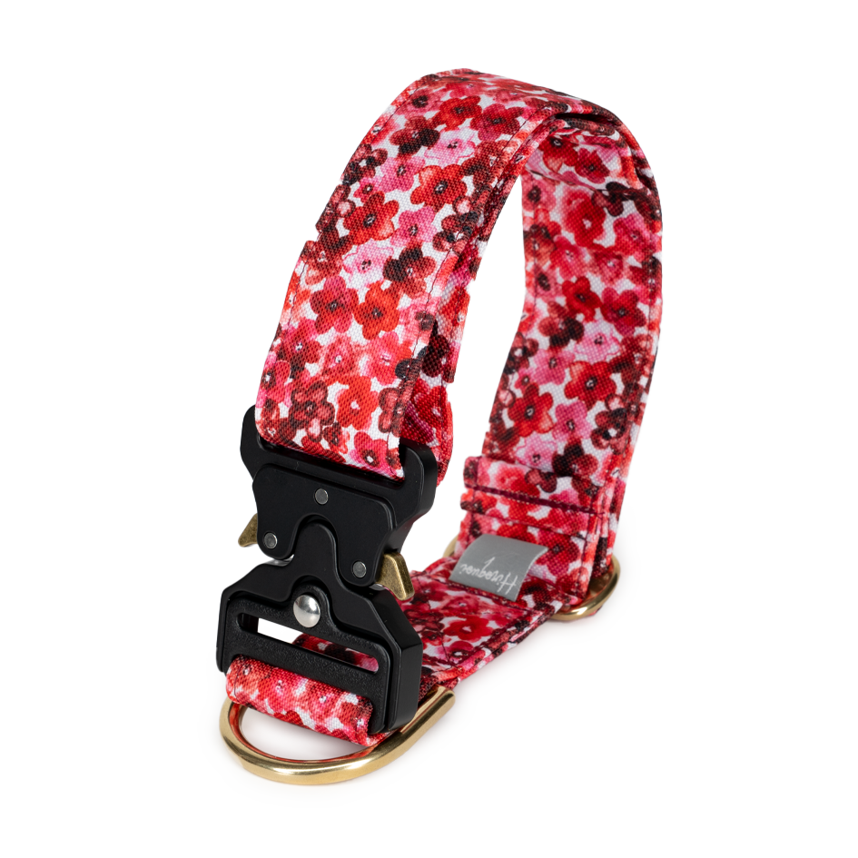 Collier FLORA BORDEAUX