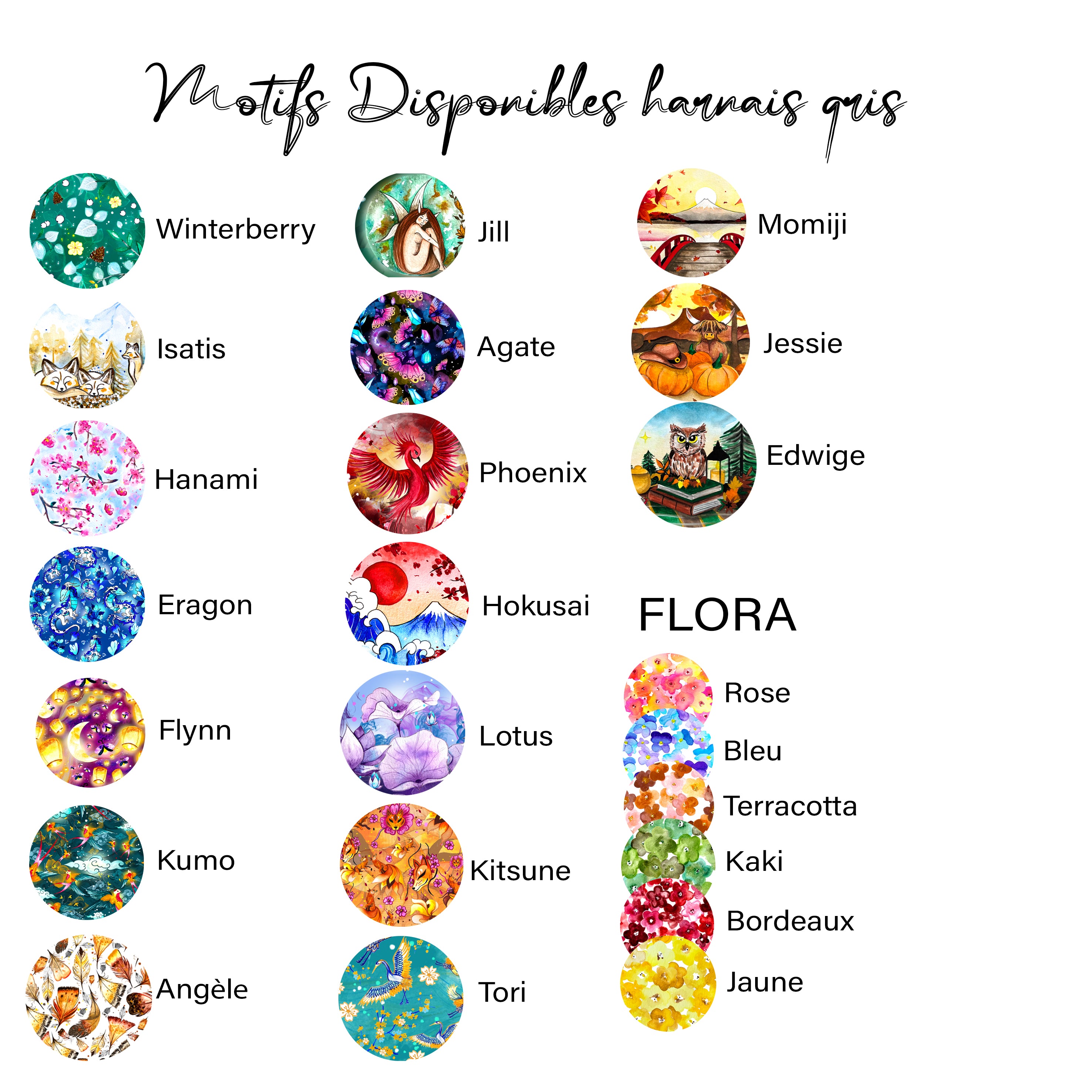 Harnais gris clair/foncé