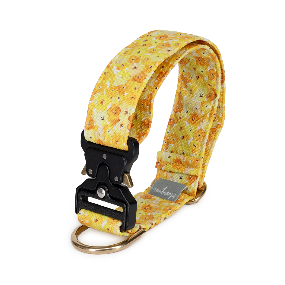 Collier FLORA JAUNE